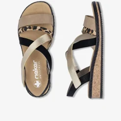 rieker Damen Keilsandalen