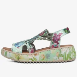 rieker Damen Plateausandalen