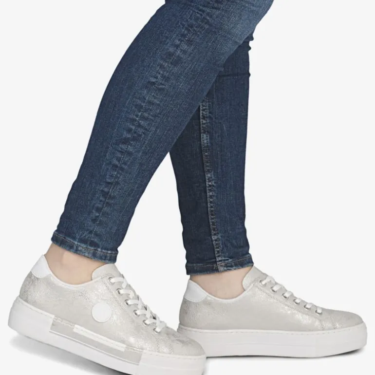 rieker Damen Plateau Sneaker