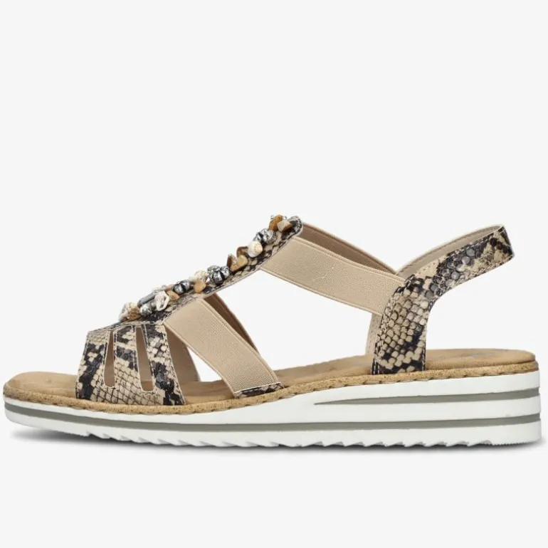 rieker Damen Riemchensandalen
