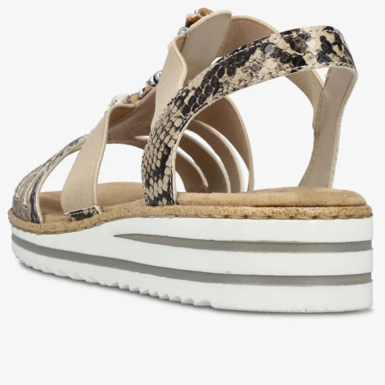 rieker Damen Riemchensandalen