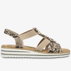 rieker Damen Riemchensandalen