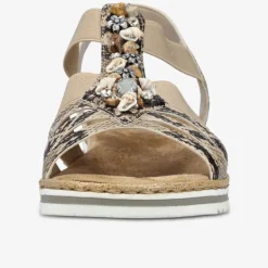 rieker Damen Riemchensandalen