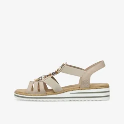 rieker Damen Riemchensandalen
