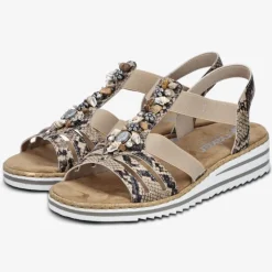 rieker Damen Riemchensandalen