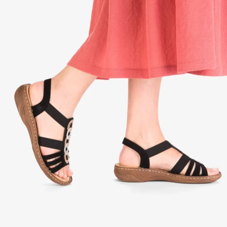 rieker Damen Riemchensandalen