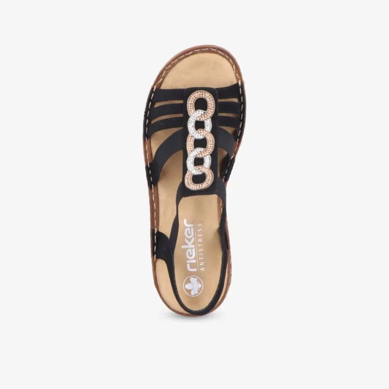rieker Damen Riemchensandalen