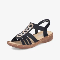 rieker Damen Riemchensandalen