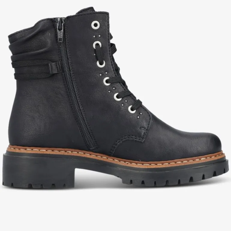 rieker Damen Schnürstiefeletten