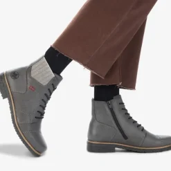 rieker Damen Schnürstiefeletten