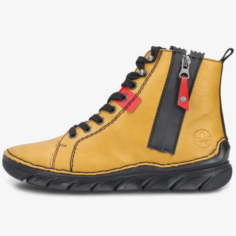 rieker Damen Schnürstiefeletten