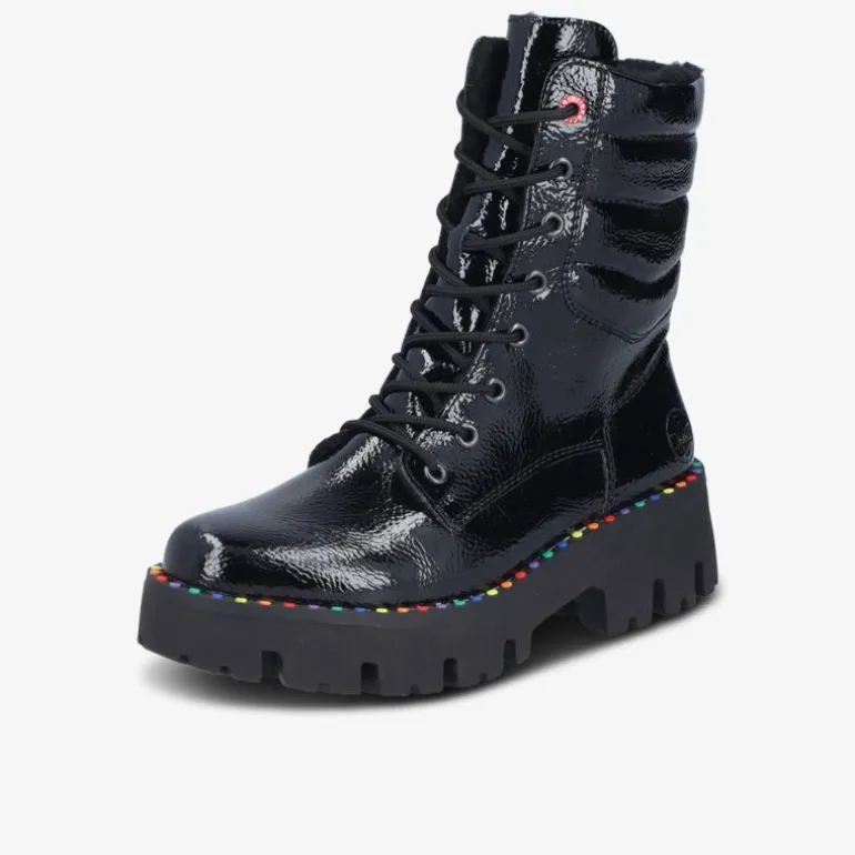 rieker Damen Schnürstiefeletten