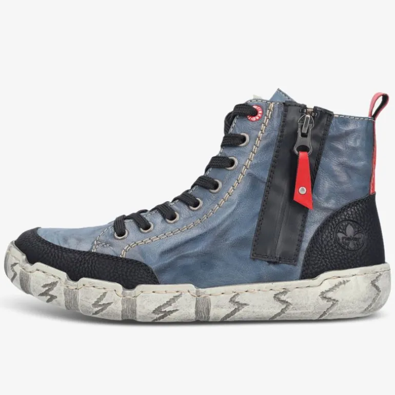 rieker Damen Schnürstiefeletten