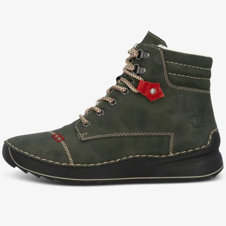 rieker Damen Schnürstiefeletten