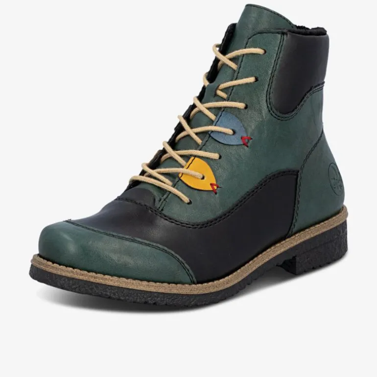 rieker Damen Schnürstiefeletten