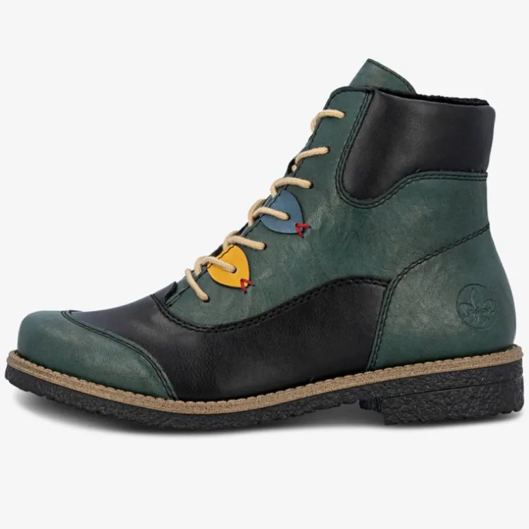 rieker Damen Schnürstiefeletten