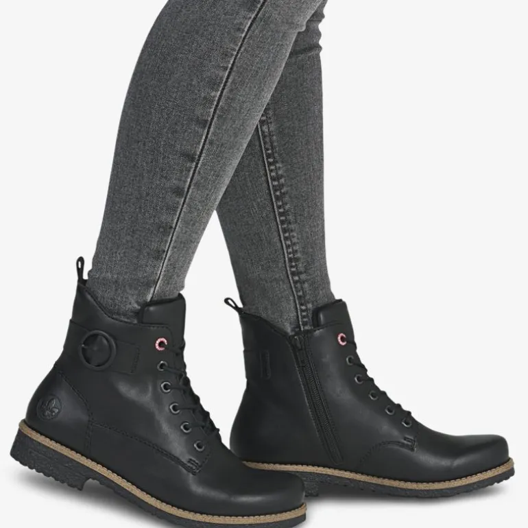 rieker Damen Schnürstiefeletten