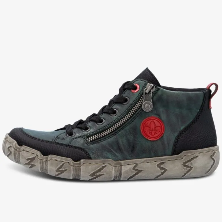 rieker Damen Schnürstiefeletten