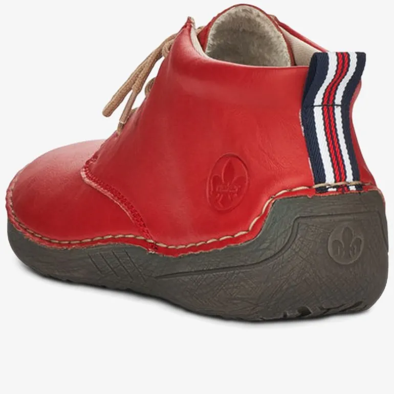 rieker Damen Schnürstiefeletten