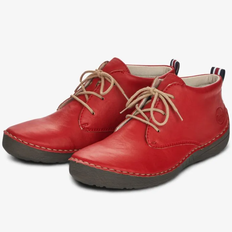rieker Damen Schnürstiefeletten