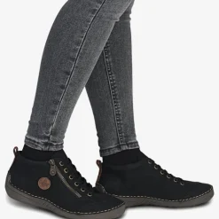 rieker Damen Schnürstiefeletten