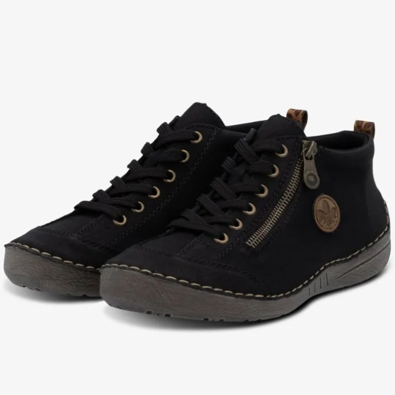rieker Damen Schnürstiefeletten