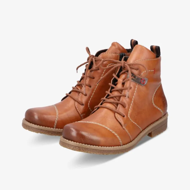 rieker Damen Schnürstiefeletten