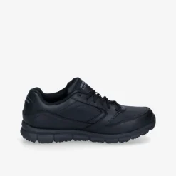 Skechers BLK PU WORK RELAXED FIT®: NAMPA SR