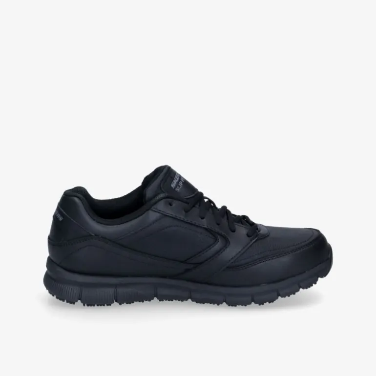 Skechers BLK PU WORK RELAXED FIT®: NAMPA SR
