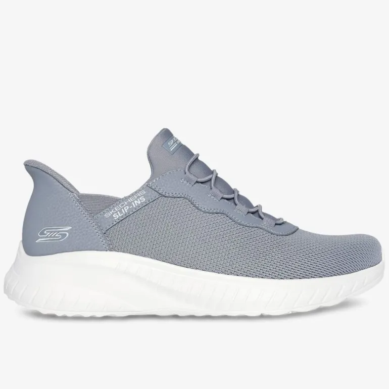 SKECHERS Bobs Sport Squad Slip Ins Herren Sneaker Low