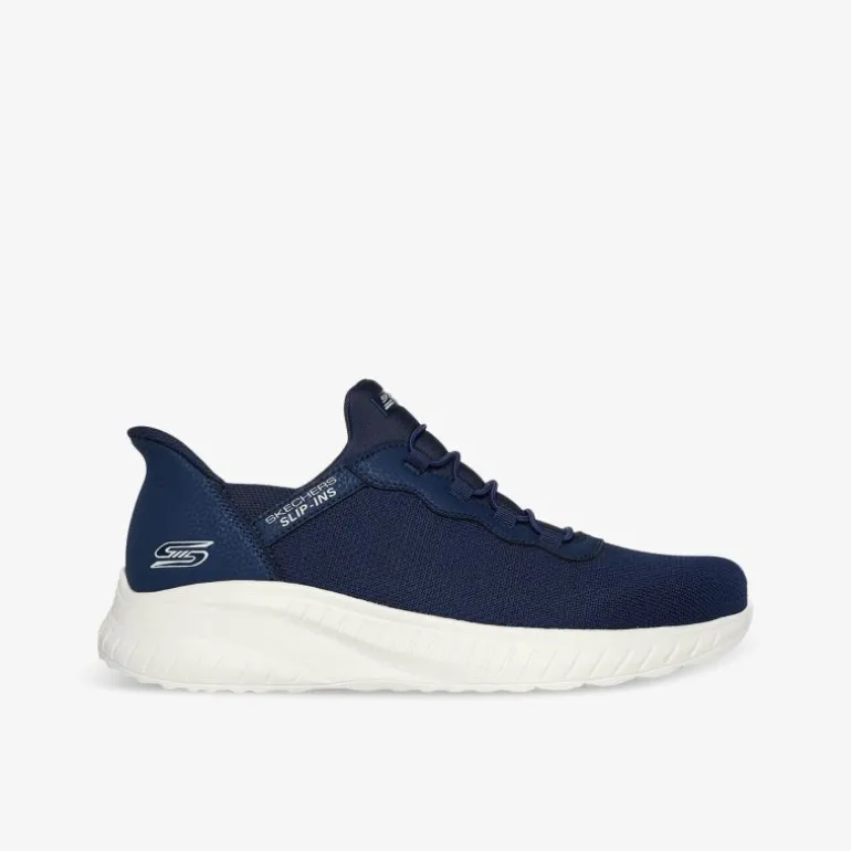 SKECHERS Bobs Sport Squad Slip Ins Herren Sneaker Low