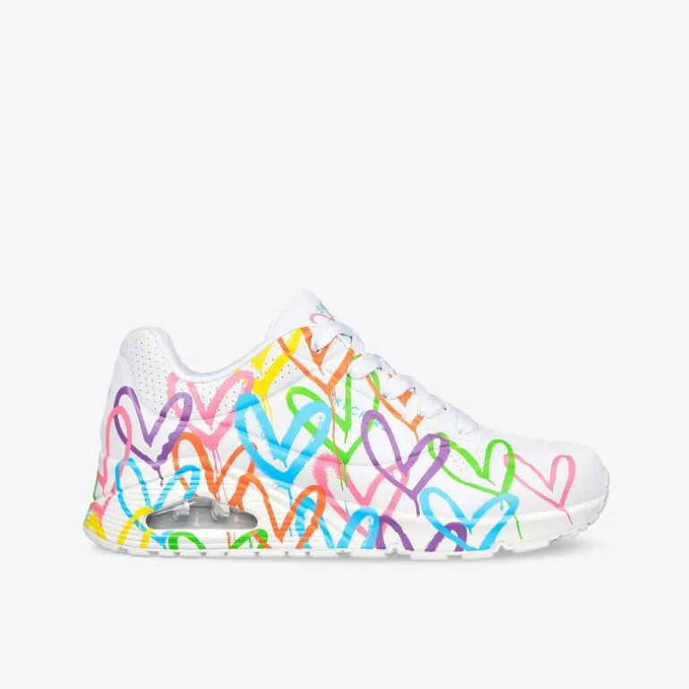 SKECHERS UNO HIGHLIGHT LOVE Damen Sneaker Low