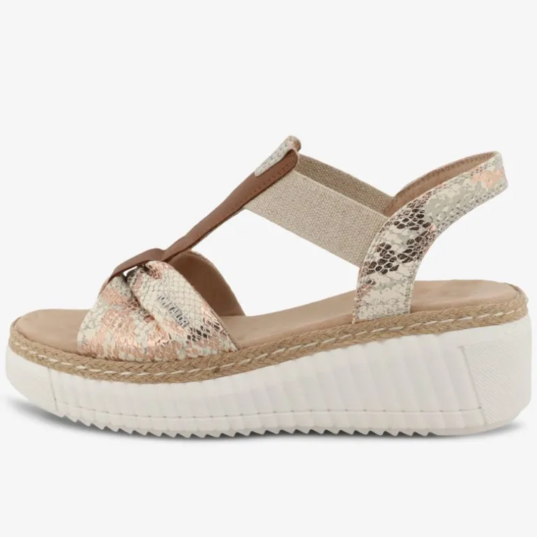 TOM TAILOR Damen Keilsandalen