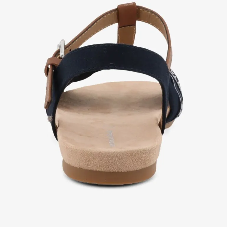 TOM TAILOR Damen Riemchensandalen