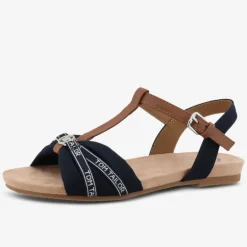 TOM TAILOR Damen Riemchensandalen