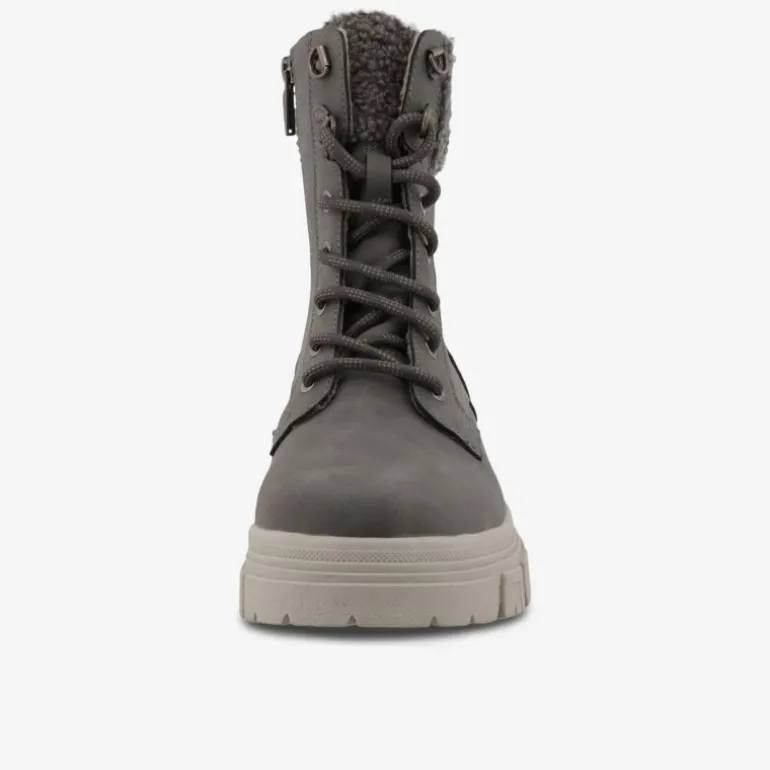 TOM TAILOR Damen Schnürstiefeletten