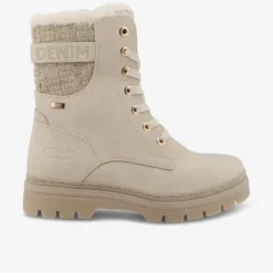 TOM TAILOR Damen Schnürstiefeletten
