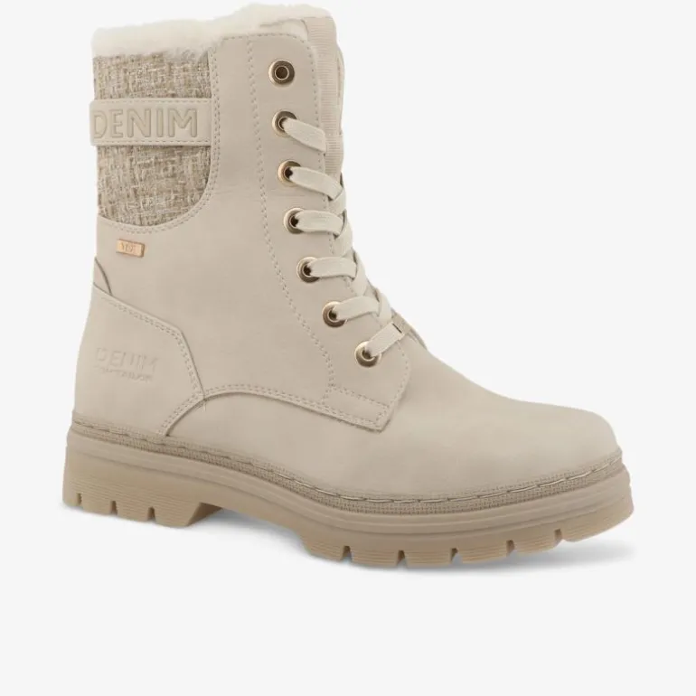 TOM TAILOR Damen Schnürstiefeletten